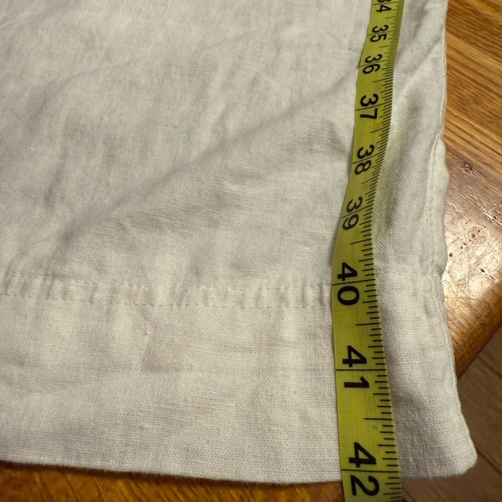 Old‎ Navy Womens Linen Blend Wide Leg Pull-On Pants XXL NWT Calla Lily Ivory